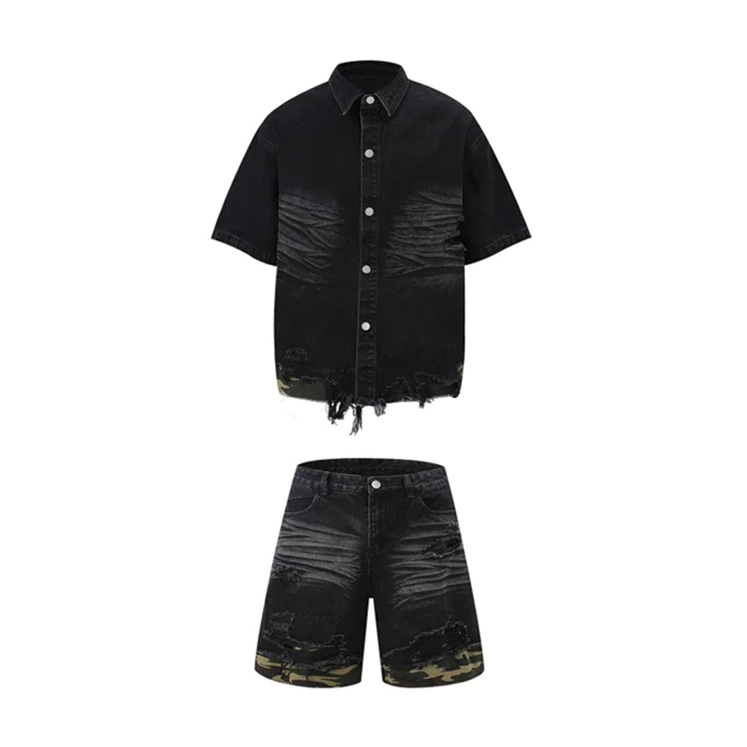 patrol fade short sleeve