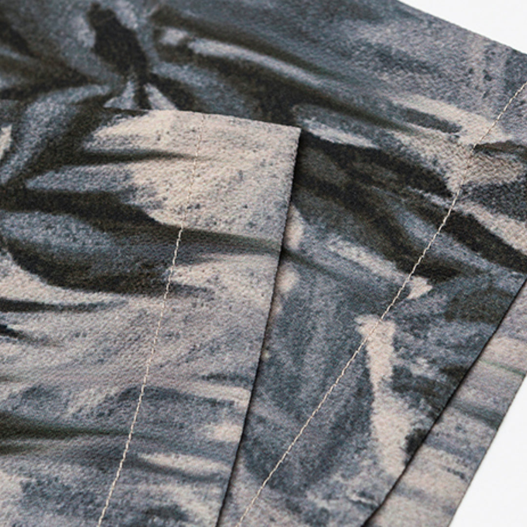 patterned sky short sleeve