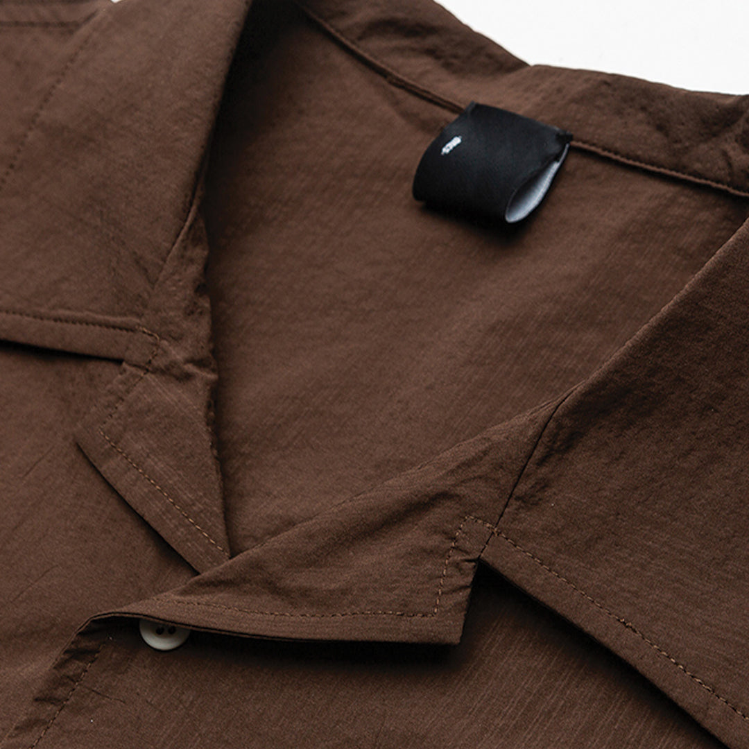 floral quick-dry camp shirt