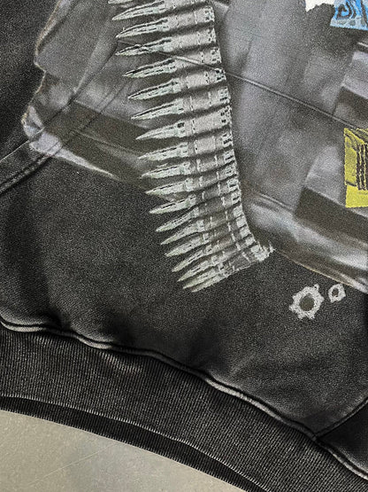 Dark Cartel Chrome Fire Hoodie