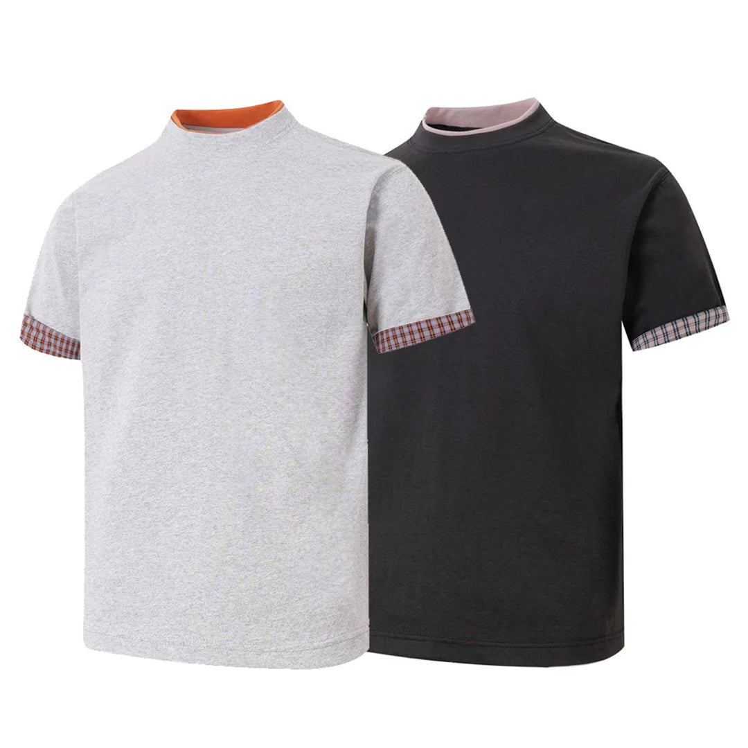 plaid mirage t-shirt