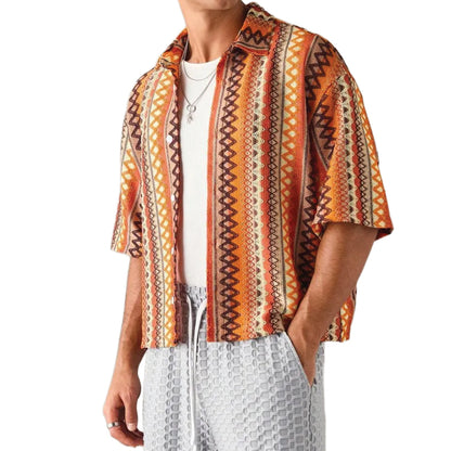 Rhythm Knit Camp Shirt