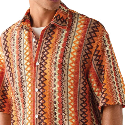 Rhythm Knit Camp Shirt