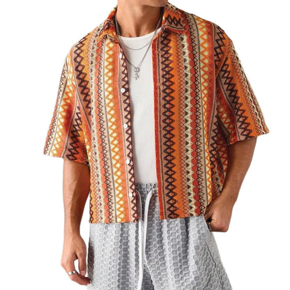 Rhythm Knit Camp Shirt