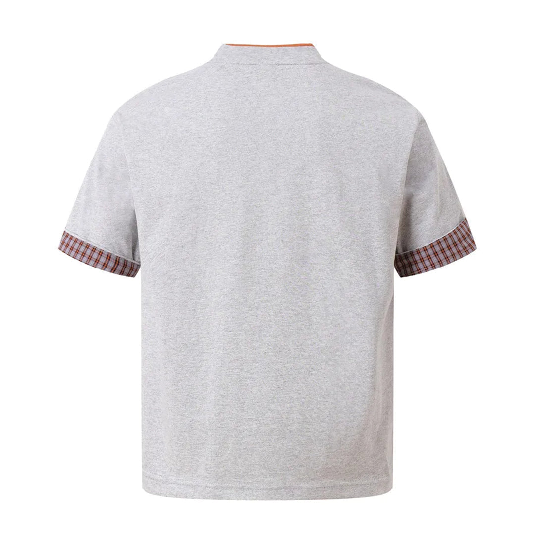 plaid mirage t-shirt