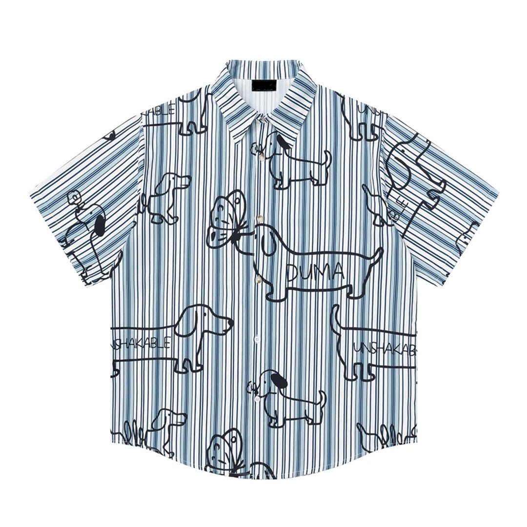 dog line drawing shirt