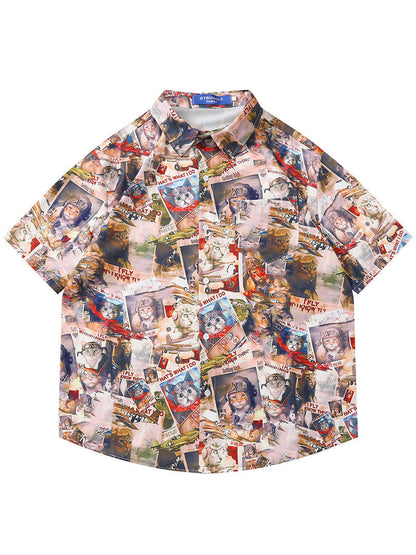 DARK CARTEL OBSIDIAN DRIP GÖMLEK