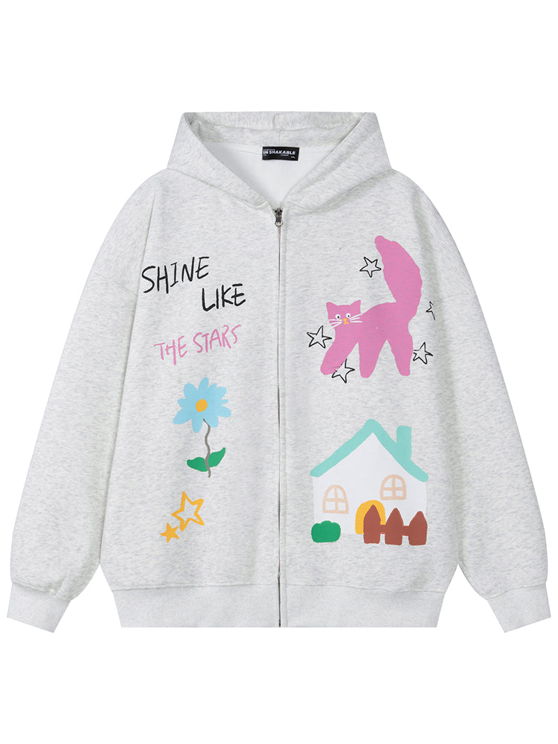 dark cartel cosmic drift hoodie