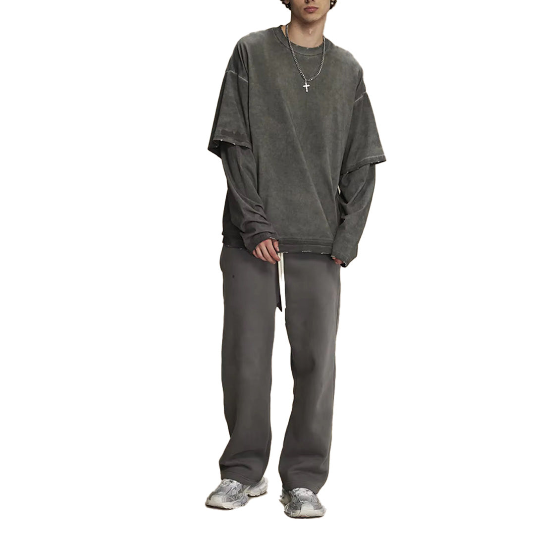 stacked longsleeve t-shirt