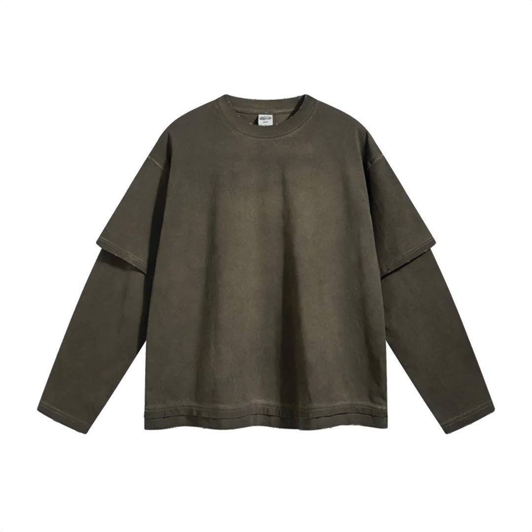 stacked longsleeve t-shirt