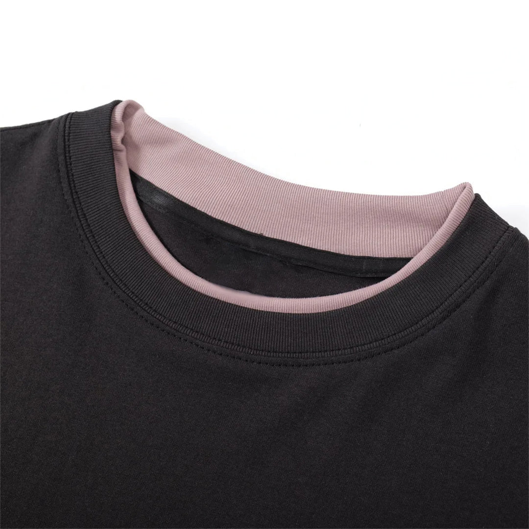 plaid mirage t-shirt