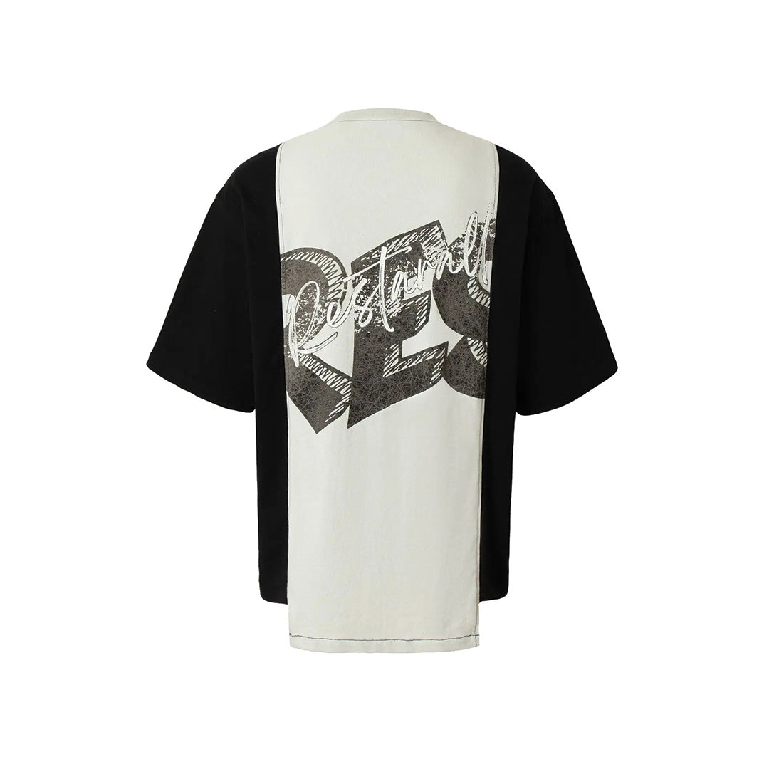 coded layers cotton tee