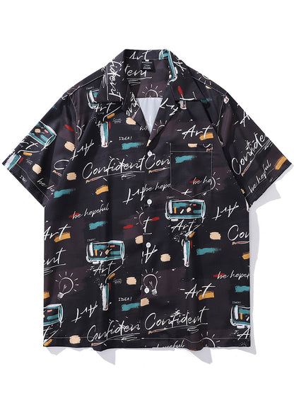 DARK CARTEL NEON ESCAPE GÖMLEK