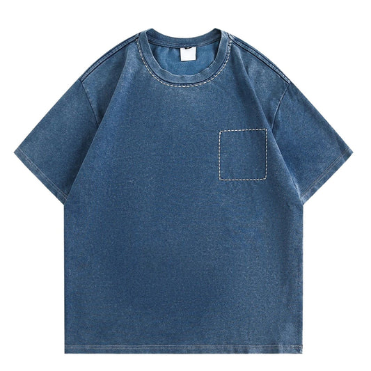 Denim Stitch Tee