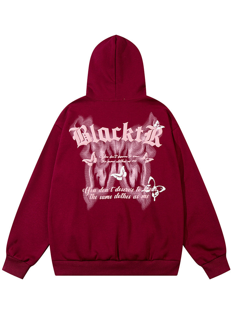 dark cartel silver flow hoodie