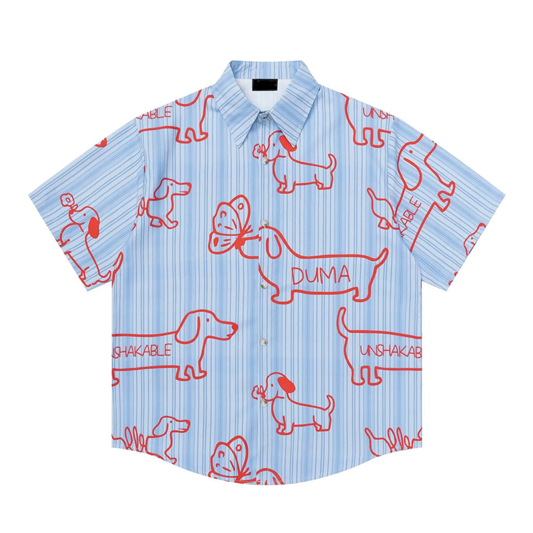 dog line drawing shirt