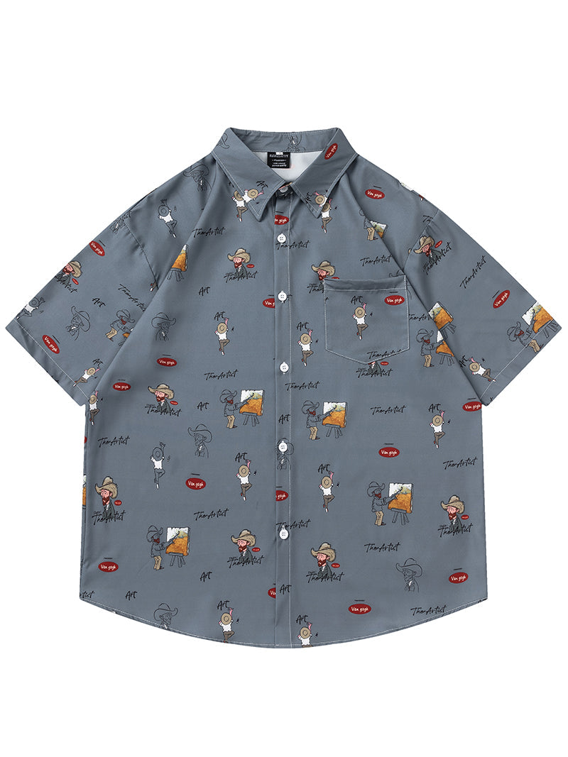 dark cartel night verse gömlek