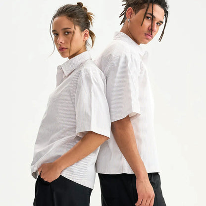 Midtown Stripe Short Sleeve