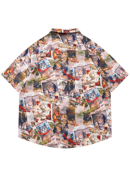 DARK CARTEL OBSIDIAN DRIP GÖMLEK