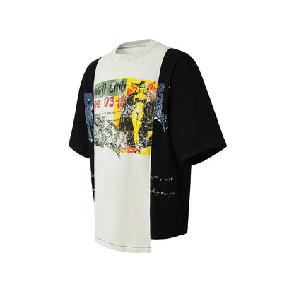 Coded Layers Cotton Tee