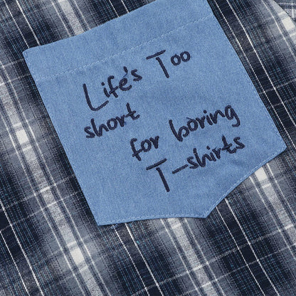 Side Note Plaid Shirt