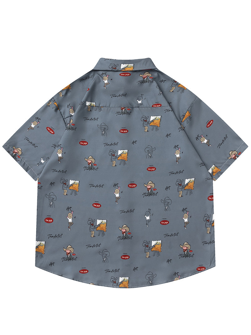 dark cartel night verse gömlek