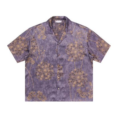 Golden Flora Camp Shirt
