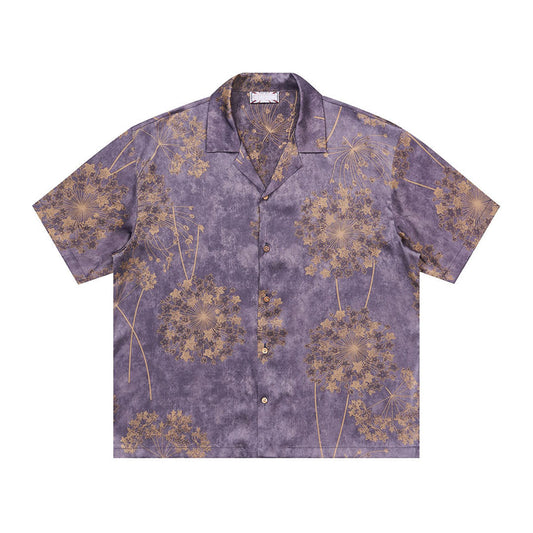 Golden Flora Camp Shirt
