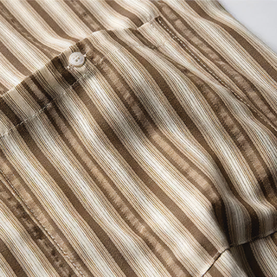 coastal stripes camp collar