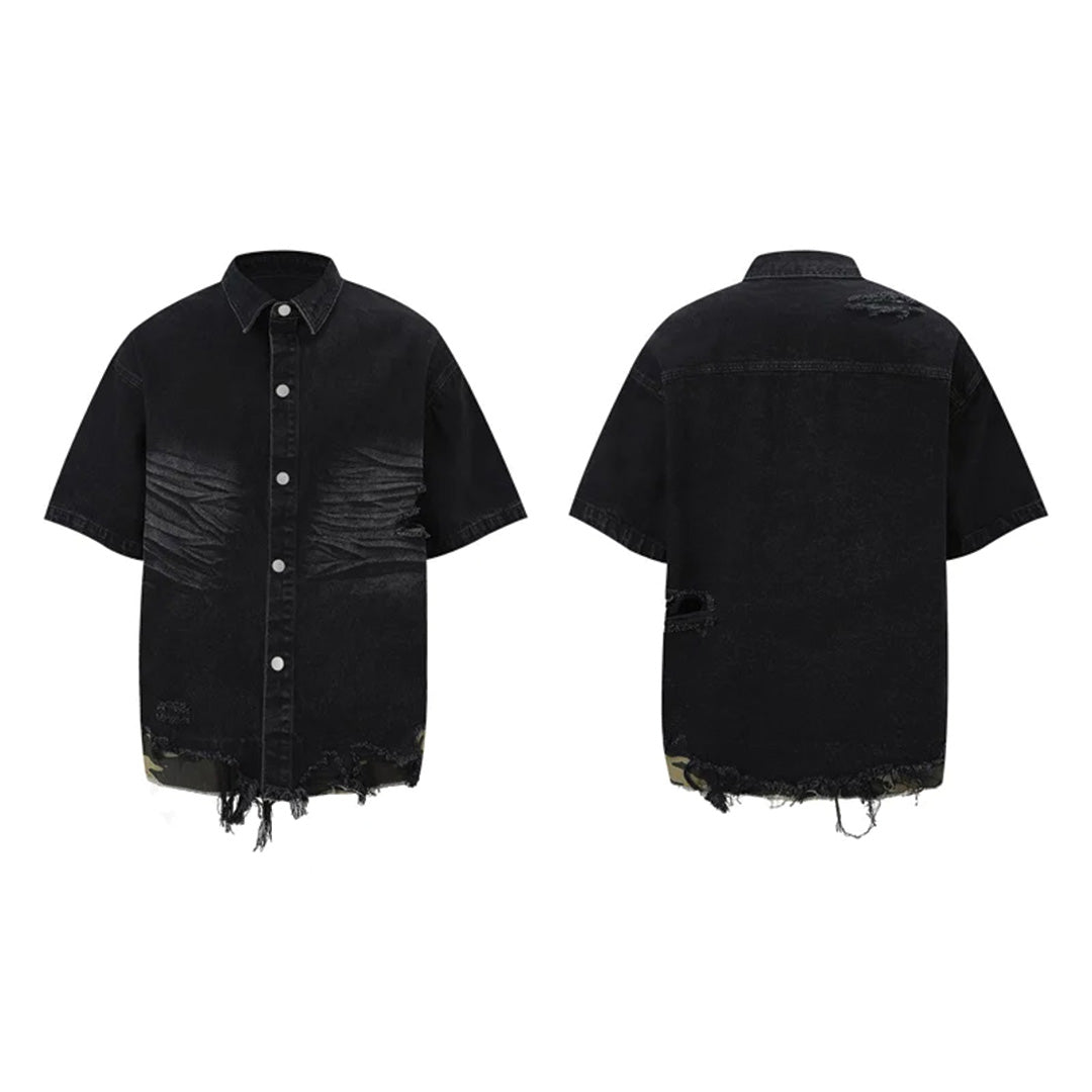 patrol fade short sleeve