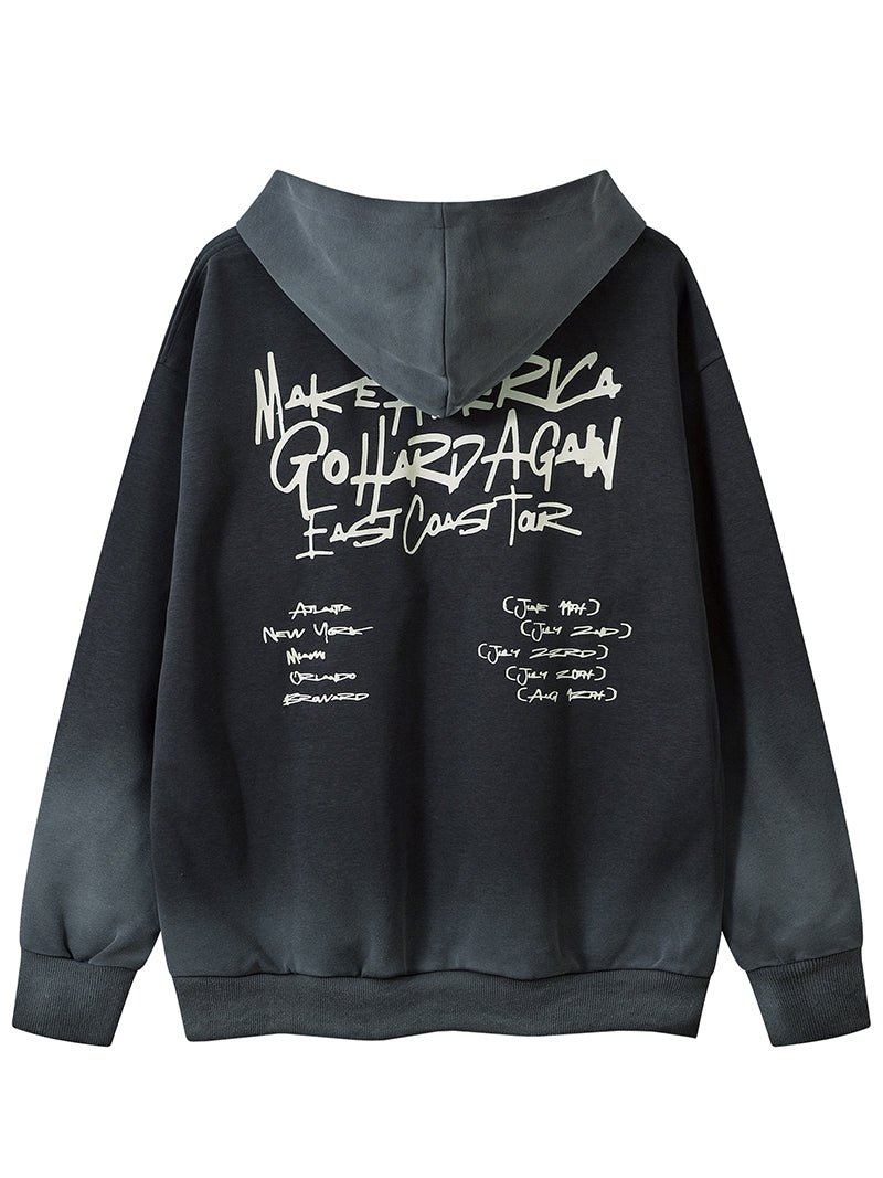 dark cartel silver beat hoodie