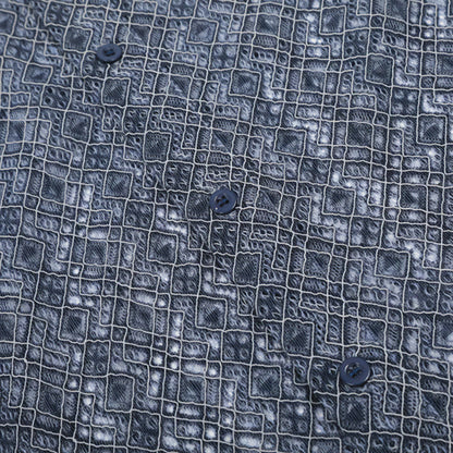 Sapphire Weave Short Sleeve