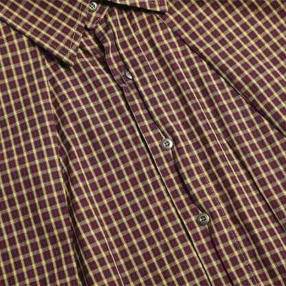 Red Clay Plaid Short Sleeve