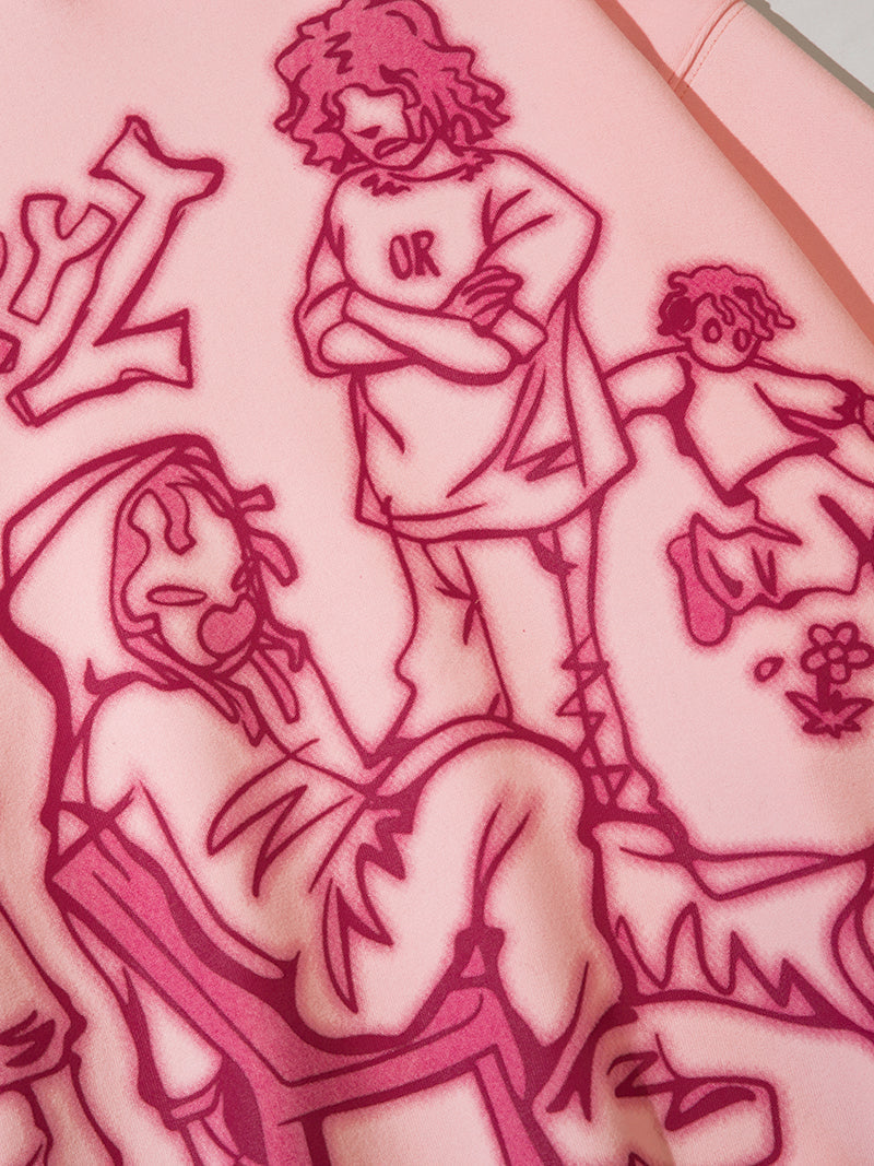 dark cartel cosmic fire hoodie