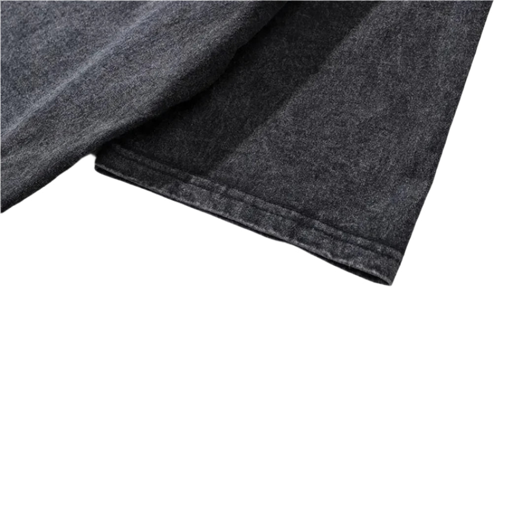 black childhood emblem tee