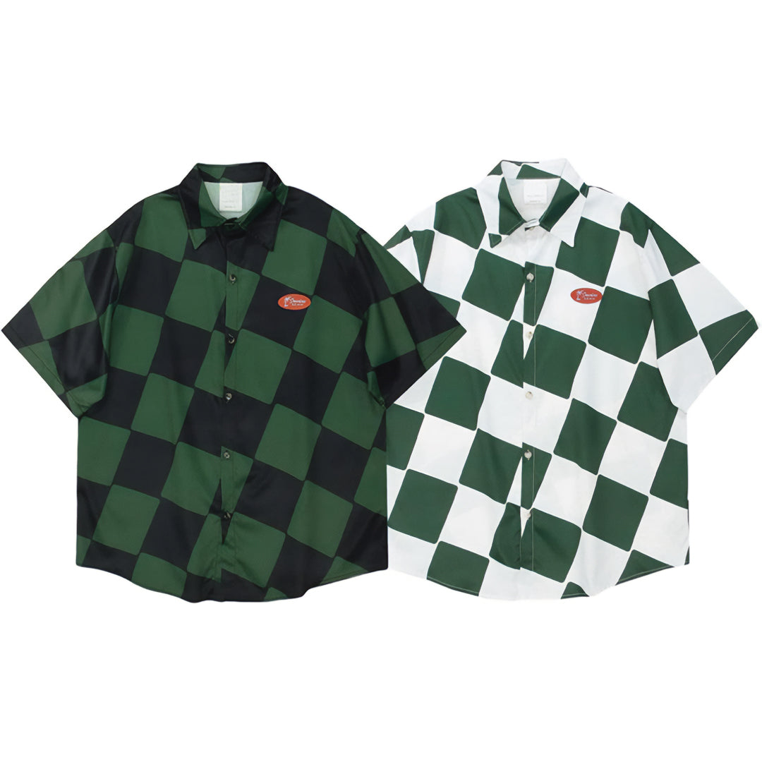 lefty lane checkered shirt