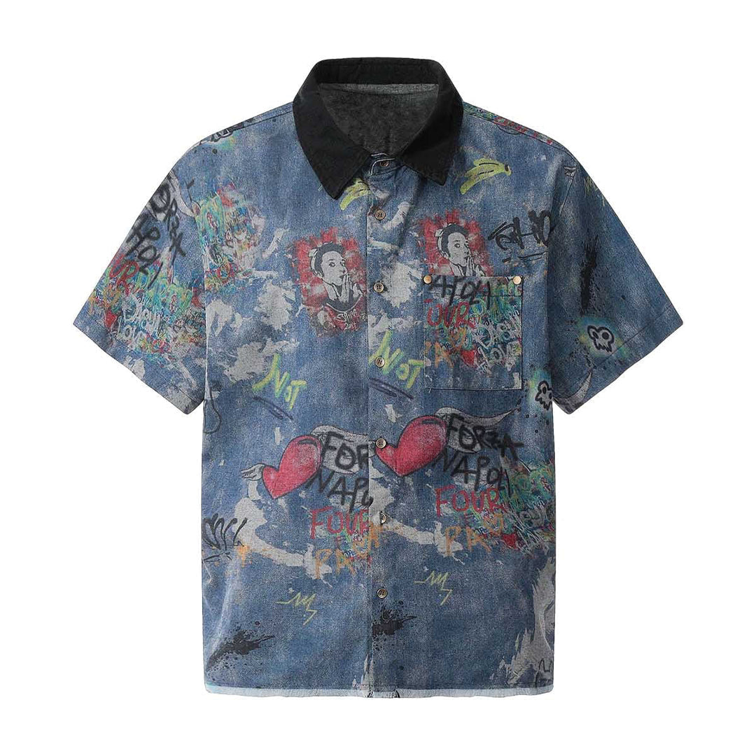 chambray hara shirt