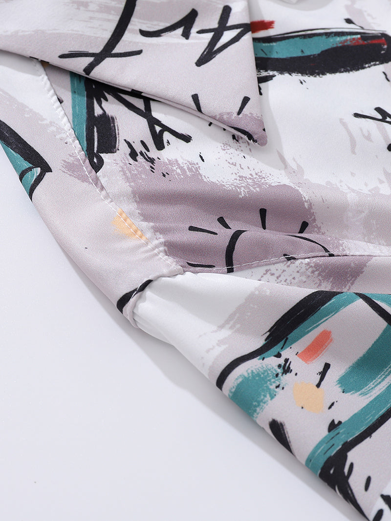 dark cartel neon escape gömlek