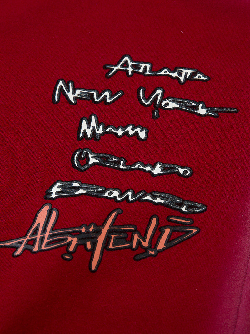 dark cartel crimson vibe hoodie