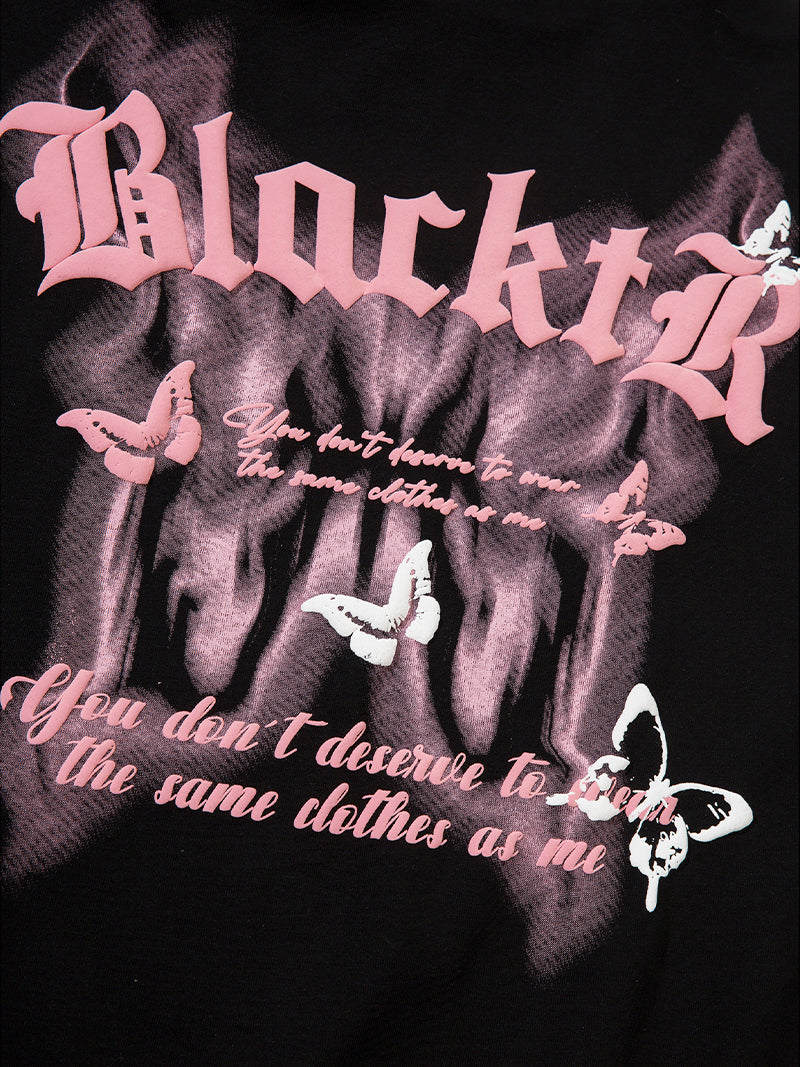 dark cartel silver flow hoodie