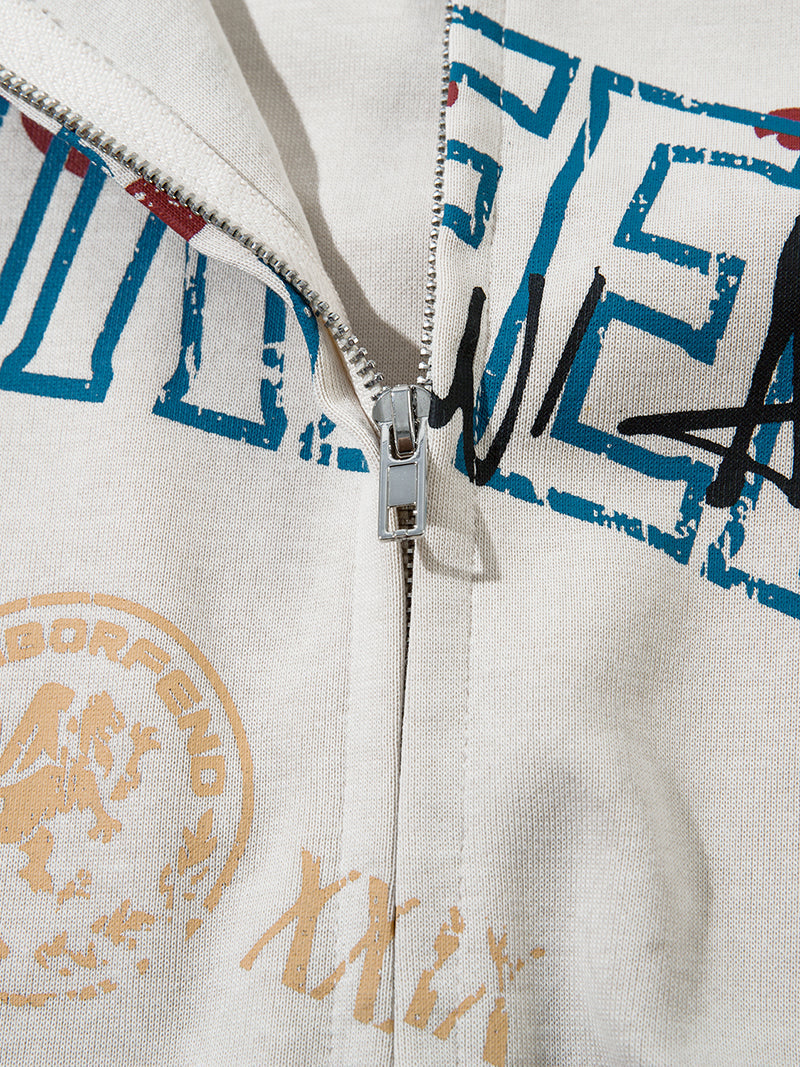 dark cartel silver beat hoodie