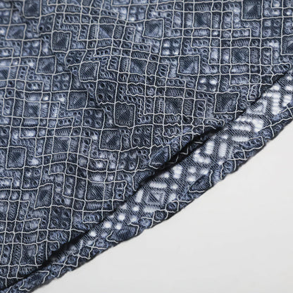 Sapphire Weave Short Sleeve