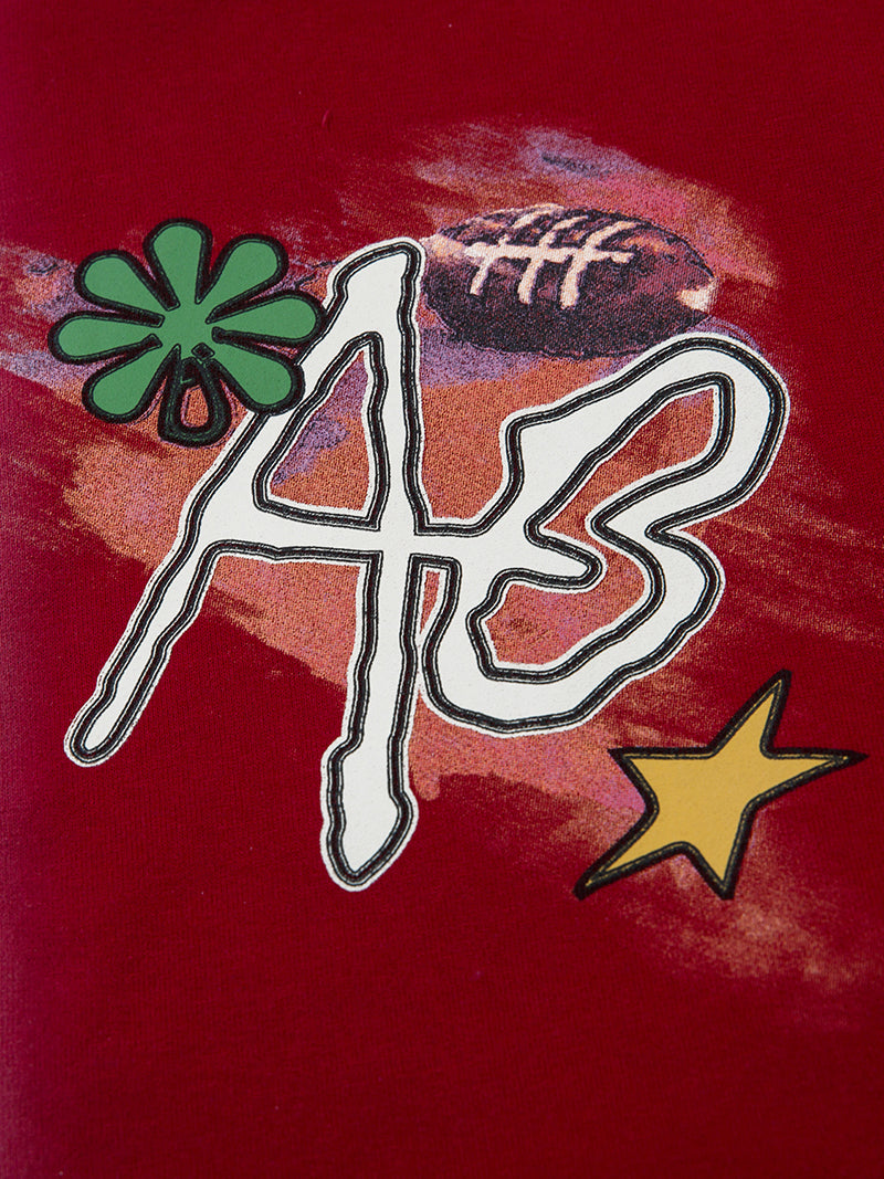 dark cartel crimson vibe hoodie