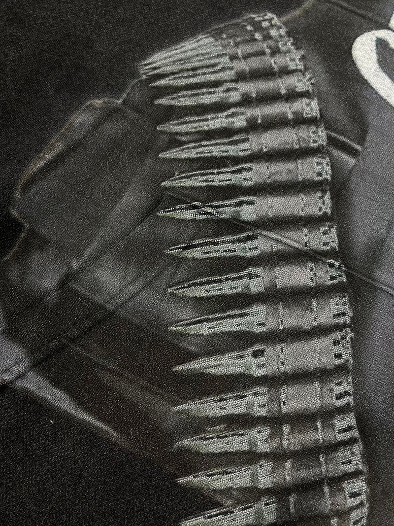 dark cartel chrome fire hoodie