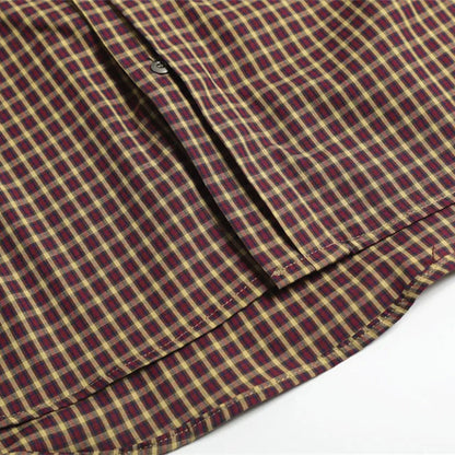 Red Clay Plaid Short Sleeve