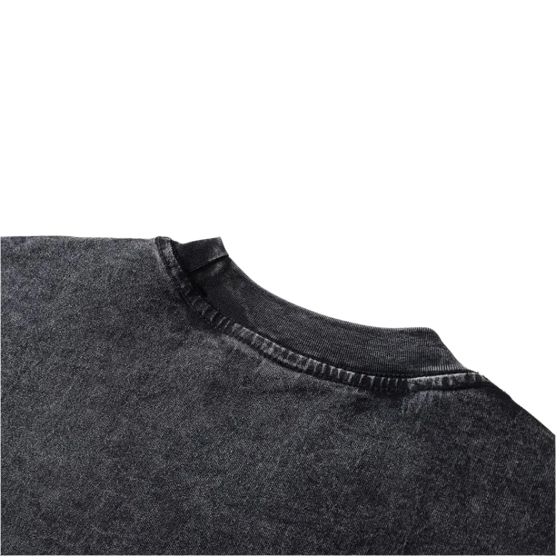 black childhood emblem tee