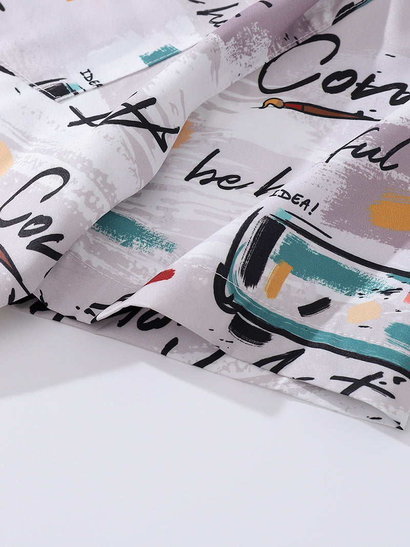 dark cartel neon escape gömlek