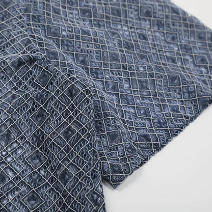 Sapphire Weave Short Sleeve