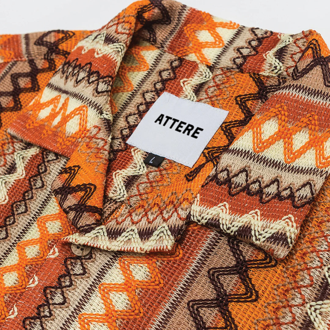 rhythm knit camp shirt