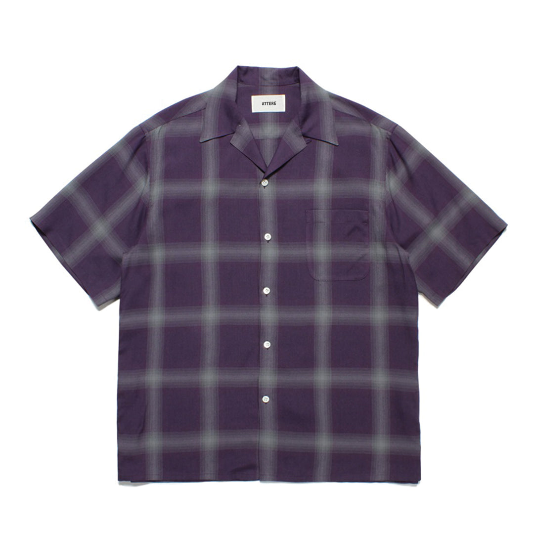 shadow plaid cuban shirt